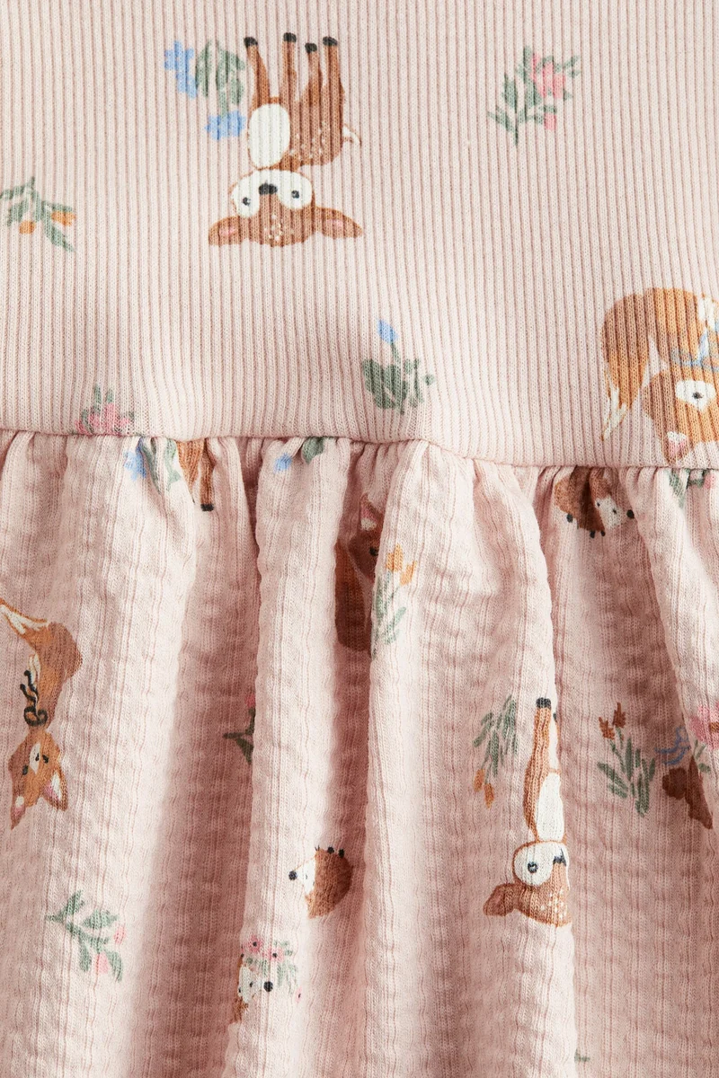 اتش اند ام فستان قطني مرن